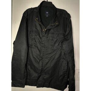 VTG GAP Men’s XXL Black Lightweight Utility Jacket Camping Outdoor fall y2k